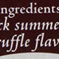 RITROVO S S Truffle & Salt, Italian Sea Salt with Dried Black Truffle, 3.5 oz Jar, Original Version