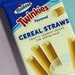 LYZAS SWEETS &   Cereal Straws Gift Pack - Twinkie Flavor, 2 Bags, 1.76 oz Each, 5 ct Total