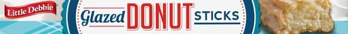 Little Debbie Donut Sticks 6 Individually Wrapped Snack Cakes, 10 Oz