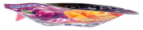 UHA Mikakuto Soft Candy with Gummy Bits, 4 Fruit Flavors, 3.52 Ounce, Pack of 6