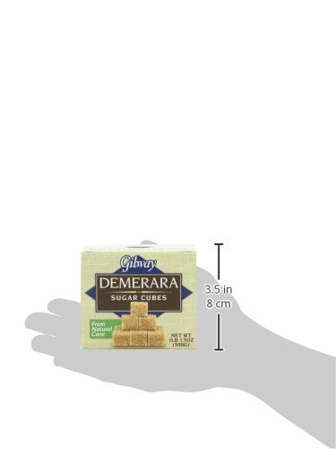 Gilway Demerara Sugar Cubes, 1.1 Pound (Pack of 10)