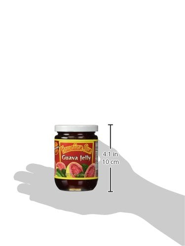 Hawaiian Sun Guava Jelly (Made in Hawaii), 10 Oz
