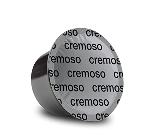 Bristot Cremoso Espresso Capsules – Intense & Creamy – Compatible with Lavazza Blue – 50 Count Pack
