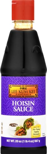 Lee Kum Kee Hoisin Sauce (20 oz - 1 Pack)  Sweet & Savory  Ideal for Marinades  BBQ Sauce  Dips  Stir-Frying  Pizza  and Soup Noodles