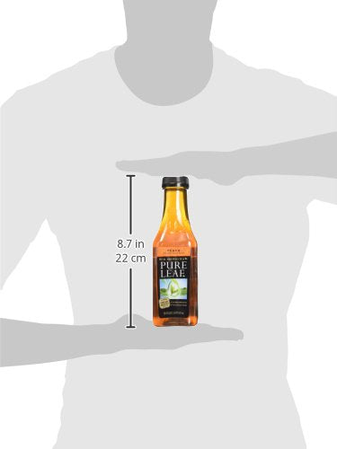 Pure Leaf Iced Tea Bottle, Peach, 222 Fl Oz (Pack Of 12)