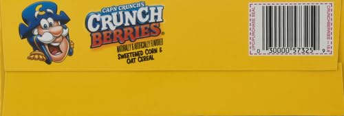 Capn Crunch Cereal, Crunch Berries, 16.8oz Box