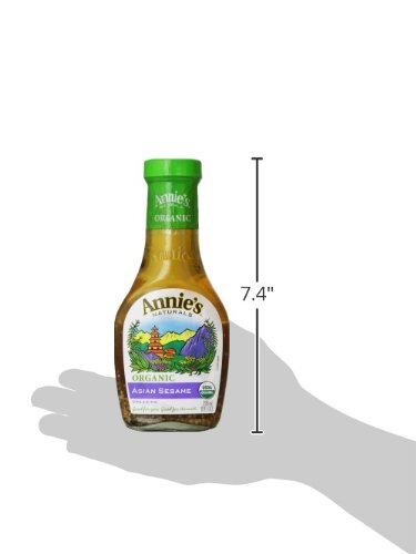 Annie'S Naturals Asian Sesame Dressing - Organic, 8-Ounce (Pack Of 6)