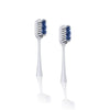 Pop Sonic Replacement Toothbrush Heads (Pack Of 2) - Toothbrush Head W/Super Soft Dupont Tynex Nylon Bristles (Go Plus Sonic)