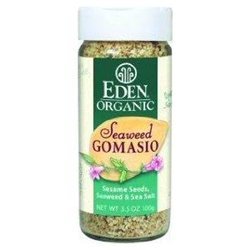 Eden Organic Seaweed Gomasio, Sesame Seeds, Seaweed & Sea Salt, 3.5-Ounce Shakers (Pack Of 12)