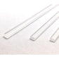 25Pcs 6'' X 4Mm Flat Clear Sticks For Cake Toppers Cake Pops Or Lollipops - Acrylic Plexiglass Sticks Transparent Clear, Strong