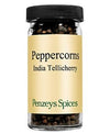 Whole Tellicherry Indian Black Peppercorns By Penzeys Spices 2.2 oz 1/2 cup jar (Pack of 1)