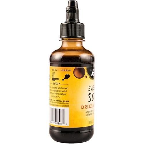 Simply Asia Drizzle Sauce, Sweet Soy, Savory, Sweet Sauce for Drizzling on Rice Bowls, Sticky Rice, Chicken Skewers, Sashimi, Sp