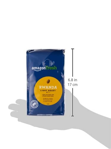 Large Online Retailer Fresh, Rwanda Ground Coffee, Light Roast, 12 Ounce (Pack Of 3)