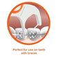 Plackers Orthopick Flosser For Braces, Pack Of 4 (36 Flossers Each)