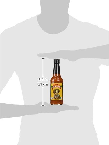 Gringo Bandito Hot Sauce, 10 oz - Spicy Flavor, Perfect for Tacos, BBQ, and More - Pack of 1