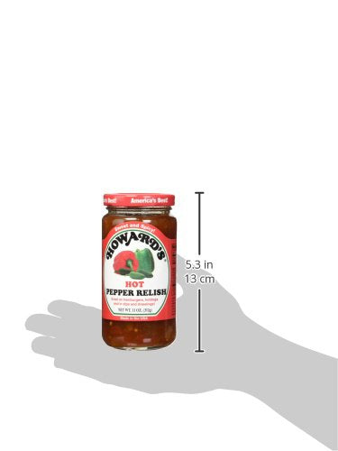Relish Hot Pepper 11 Ounces (Case Of 6)