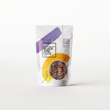 Arashan Natural Black Dried Apricots From Kyrgyzstan, 1Lb - Unsulphured, Sun-Dried, No-Added Sugar, Sweet And Tangy, Ideal For Snacking, Baking, And Nutritious Trail Mixes