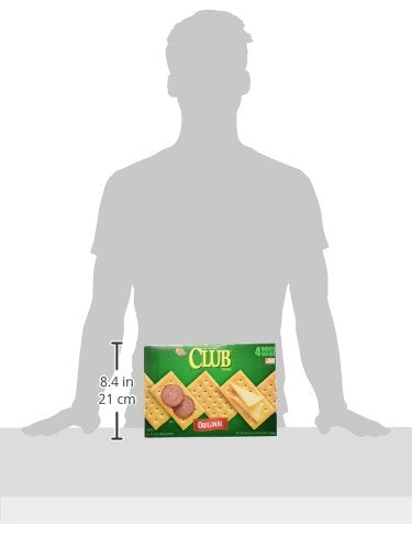 Keebler Original Club Crackers Four 13.7 Oz. Boxes