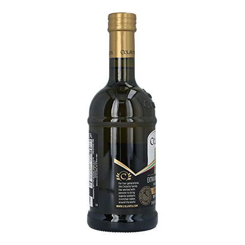 Colavita enhanced Italian Extra Virgin Olive Oil  25.5 fl. oz.  Glass Bottle