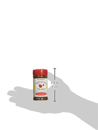 The Original Habanero Shaker - 100% Custom Flaked Hot Habanero Chile Peppers
