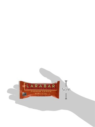 Larabar Gluten Free Bar, Cashew Cookie, 1.7 Oz Bar, Whole Food Gluten Free Bars, Dairy Free Snacks