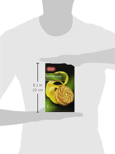 Dare, Lemon Creme Sandwich Cookies, 12.3Oz Box (Pack Of 2) ((2) - 12.3 Oz Boxes)