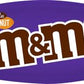 M&Ms Peanut Dark Chocolate Candy, Family Size - 19.2Oz Bag