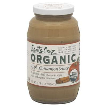 Santa Cruz Organic Applesauce Og Cinnamon 23-Ounce (Pack Of 6)