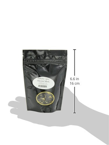 English Tea Store Loose Leaf, Pumpkin Spice Flavored Black Tea, 4 Ounce