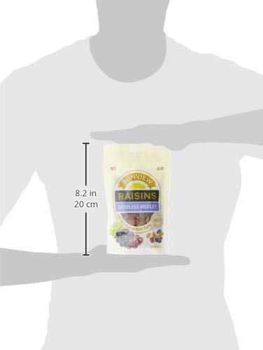 Medley Raisins, Jumbo Seedless 6 Pouches - 8Oz