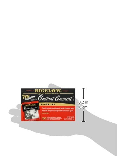 Bigelow Tea Constant Comment Tea Bags, 20 Count, Pack of 1, Model 072310001053