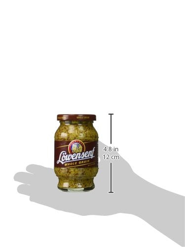 Lowensenf Whole Grain Mustard, 9.3 Ounce