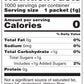 Happy Belly Zero Calorie Aspartame Sweetener Packets, 1000 Count, 35.2 Ounce, Powder