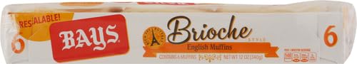 Bays Brioche English Muffins | 1 pack (6 count)