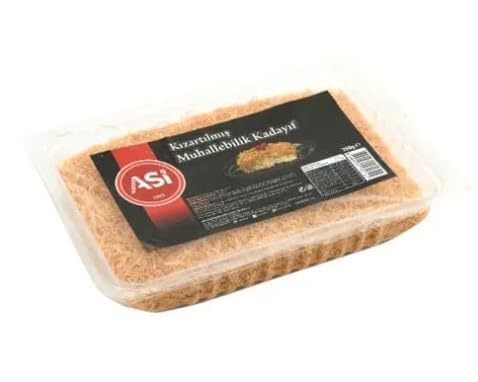 200G/7 Oz, Cooked & Dried Chopped Kataifi For Dubai Chocolate | Ready-To-Use Shredded Fillo Dough (Kadayif/Kunafa) | Roasted Kat
