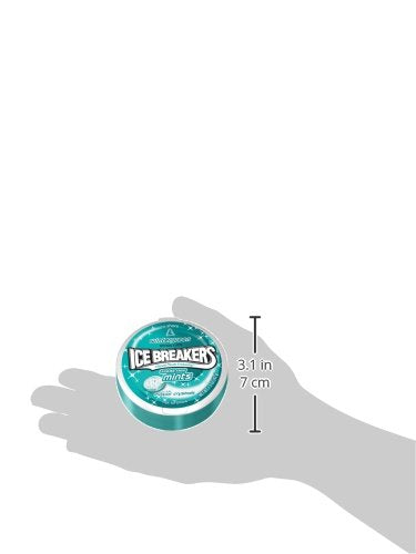 Ice Breakers Mints Wintergreen, Sugar Free, 1.5-Ounce Tins (Pack Of 16)
