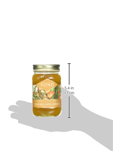 Fond Turmeric & Black Pepper Chicken Bone Broth, 14 Fz