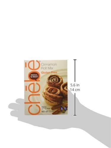 Chebe Bread Cinnamon Roll Mix, Gluten Free, 7.5-Ounce Box (Pack of 8)