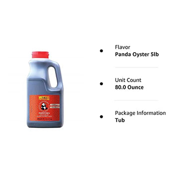 Lkk Lee Kum Kee Panda Oyster Sauce (Panda Oyster 5Lb, Pack Of 1)
