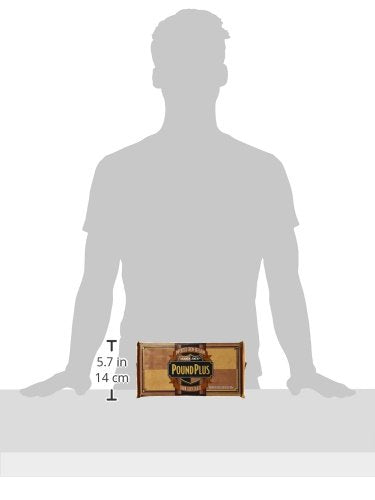 Trader Joe's Pound Plus Dark Chocolate, 17.6 oz - Rich, Smooth Dark Chocolate, Perfect for Baking and Snacking