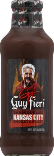 Guy Fieri BBQ Sauce, Kansas City Style, 19 Ounce, 1.18 Pound, Model 606941