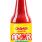 Amor Chamoy Sauce Bittersweet Flavor 2,500 Scoville Level Enjoy It With Fruits, Veggies, Snacks, And Drinks Kosher, 12 Fl Oz Bot