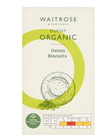 Duchy Originals Organic Original Oaten Biscuits, 5.3-Ounce