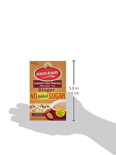 Wagh Bakri Ginger Instant Tea Premix, 80G