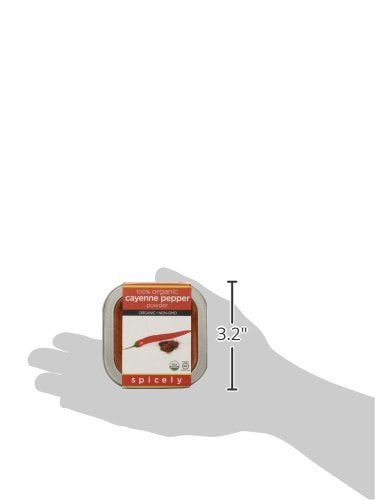 Spicely Organic Cayenne Pepper - Tin