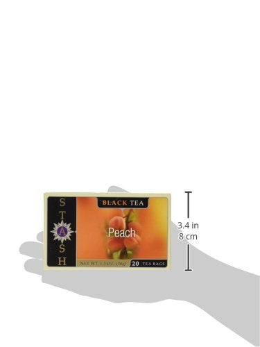 Stash Black Tea Peach, 20 Count, Pack of 1, Model 00019511