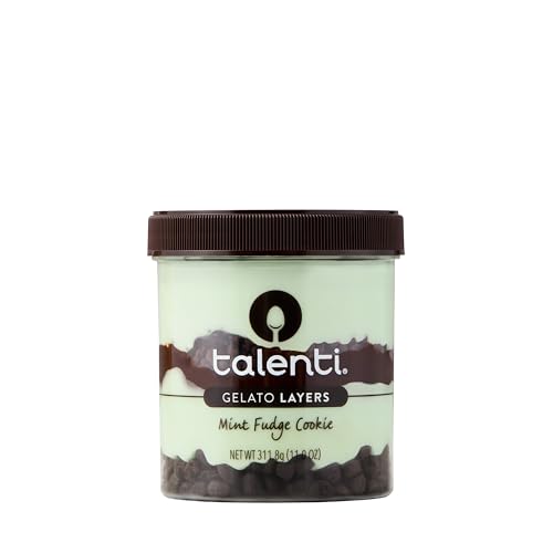 Talenti Gelato Layers, Mint Fudge Cookie, 11 oz (Frozen)