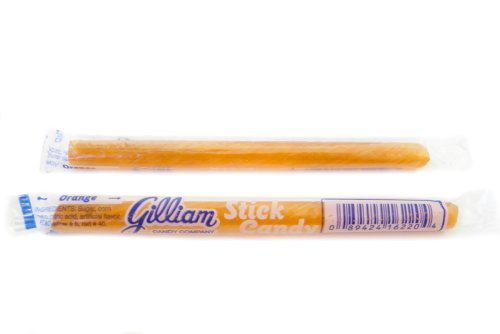 Old Fashioned Candy Sticks [80Ct Box], Orange