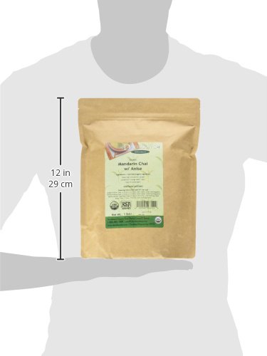Davidson'S Organics, Mandarin Chai With Anise, Loose Leaf Tea, 16-Ounce Bag