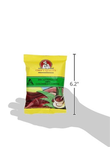 Chefs Quality Colombian Decaf Coffee, 84 Ounce